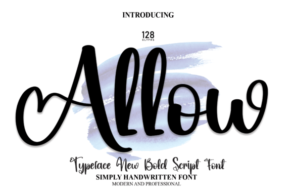 Allow: The Bold Script Typeface That Elevates Handmade Brands