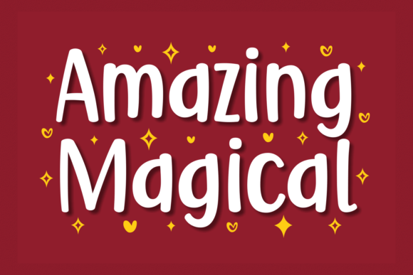 Amazing Magical: A Handwritten Font for Branding Projects