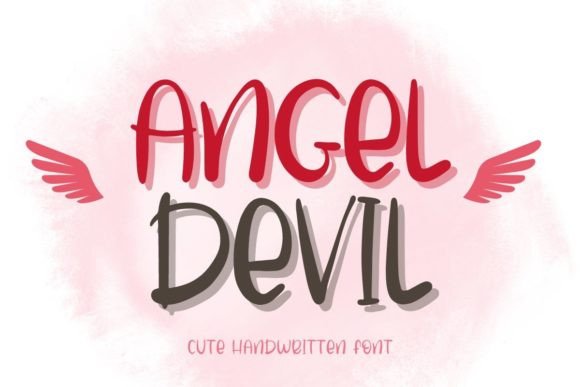Angel Devil Font for Branding Projects