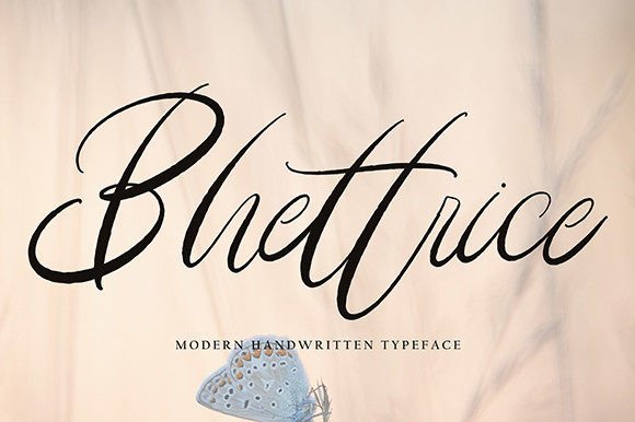 Bhettrice: The Modern Script Font That Elevates Campaign Visuals