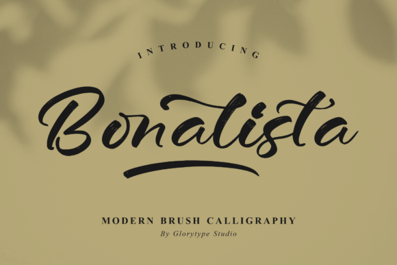 Bonalista – A Modern Font for Polished Branding