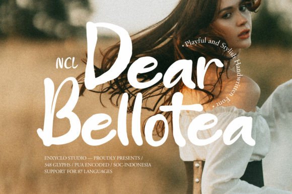 Dear Bellotea: The Handwritten Typeface for Elevated Web Design