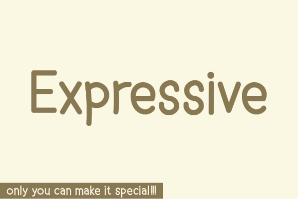 Expressive Font for Engaging Digital Campaigns