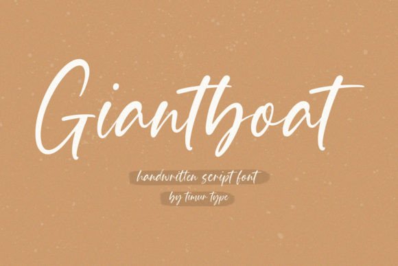Giantboat: The Dazzling Script Font for Editorial Design