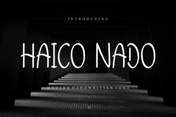 Haico Nado: The Handwritten Typeface That Elevates Editorial Design