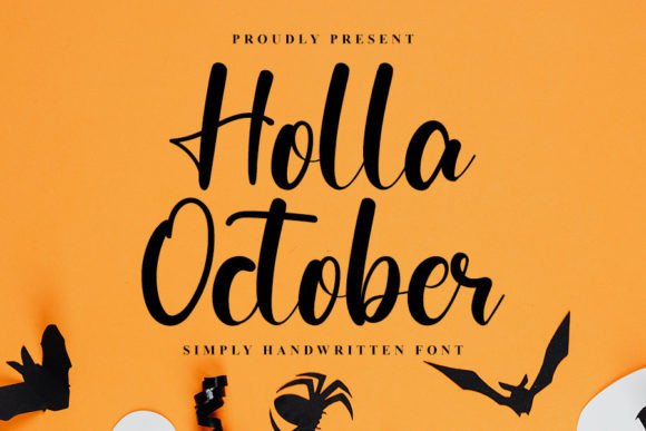 Holla October: A Handwritten Typeface That Elevates Digital Branding