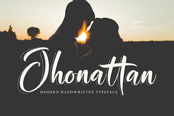 Jhonatan: A Script Amp Typeface for Editorial Design