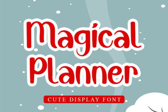 Magical Planner Font for Handmade Creations