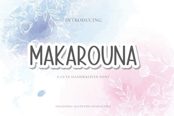 Makarouna Font for Web Design