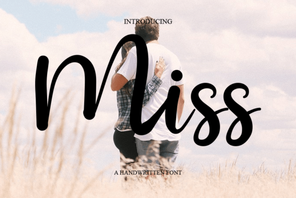 Miss: The Handwritten Typeface That Elevates Your Campaign Design