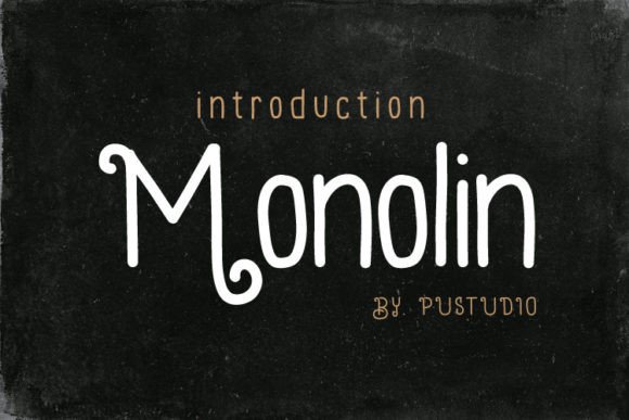 Monolin: A Fresh Typeface for Modern Editorial Design