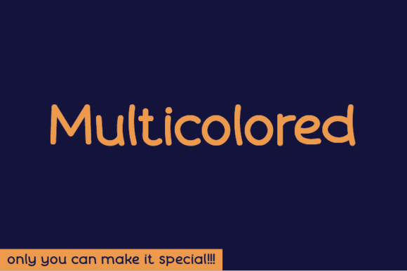 Multicolored Font Review for Brand Designers