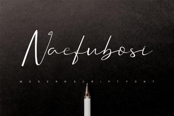 Naefubosi Font for Bold Branding and Web Design