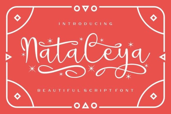 Nataleya: The Dazzling Script Font for Modern Campaigns