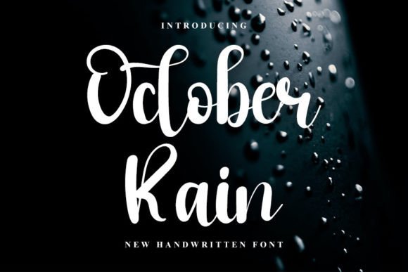 October Rain: The Perfect Typeface to Elevate Your Brand Identity