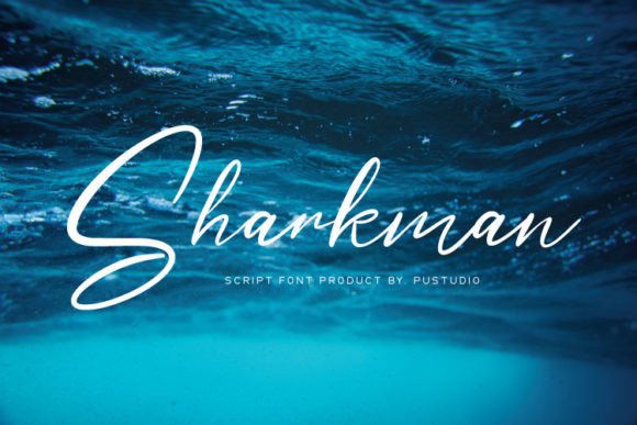 Sharkman: A Playful Script Font for Web Design