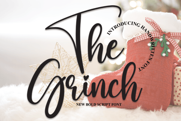 The Grinch Font Review: A Bold Handwritten Typeface for Branding