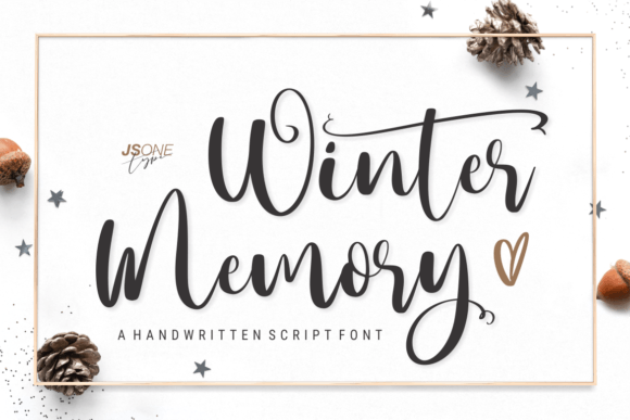 Winter Memory: A Font That Elevates Brand Identity